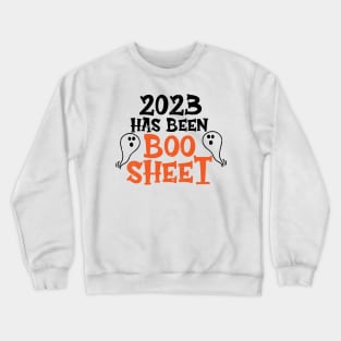 This Is Boo Sheet Ghost Retro Halloween Costume Men Women Crewneck Sweatshirt